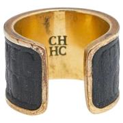 Pre-owned Leather bracelets Carolina Herrera Pre-owned , Black , Dames
