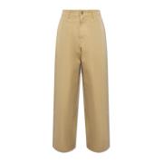 Chino broek Burberry , Green , Heren