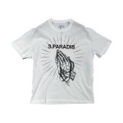 T-Shirts 3.Paradis , White , Heren