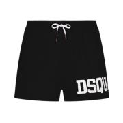 Zwarte Zee Shorts voor Mannen Dsquared2 , Black , Heren