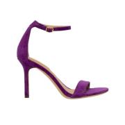 High Heel Sandals Ralph Lauren , Purple , Dames