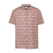 Short Sleeve Shirts PS By Paul Smith , Pink , Heren