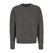 Round-neck Knitwear Givenchy , Gray , Heren