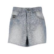 Denim Shorts Versace Jeans Couture , Blue , Dames