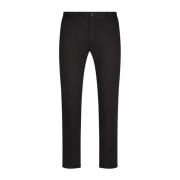 Casual Chino`s voor Heren Dolce & Gabbana , Black , Heren