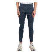 Slim-fit Trousers Dondup , Blue , Heren