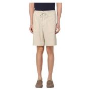 Casual Shorts Paolo Pecora , Beige , Heren