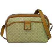 Pre-owned Leather celine-bags Celine Vintage , Beige , Dames