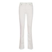 Boot-cut Jeans 7 For All Mankind , White , Dames