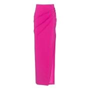 Maxi Skirts Genny , Pink , Dames