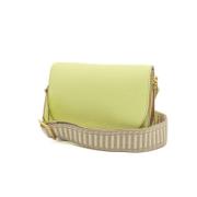 Sunnylight Tara Leren Handtas Ss24 Gianni Chiarini , Yellow , Dames