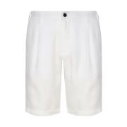 Casual Shorts Eleventy , White , Heren