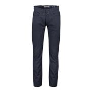 Donkerblauwe 5-Pocket Broek Pierre Cardin , Blue , Heren