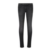 Slim-fit Jeans Emporio Armani , Black , Heren