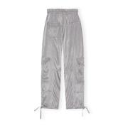 Tapered Trousers Ganni , Gray , Dames