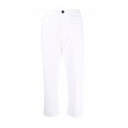 Cropped Jeans 3X1 , White , Dames