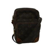 Pre-owned Canvas louis-vuitton-bags Louis Vuitton Vintage , Brown , Da...