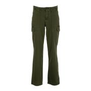 Boot-cut Jeans Reiko , Green , Dames