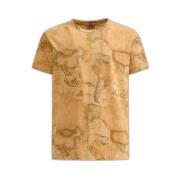 T-Shirts Alviero Martini 1a Classe , Beige , Heren