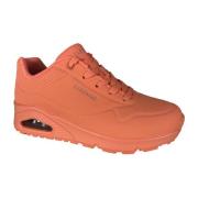 Casual Sneaker Schoenen Skechers , Orange , Dames