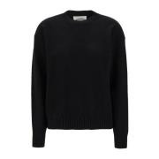 Round-neck Knitwear Jil Sander , Black , Dames