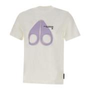 Witte T-shirts en Polos Moose Knuckles , White , Heren