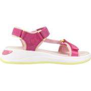 Stijlvolle Platte Sandalen Hoff , Pink , Dames