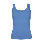 Mouwloze Top Frida Rib Tim & Simonsen , Blue , Dames