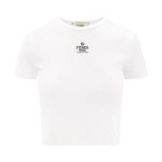 T-Shirts Fendi , White , Dames