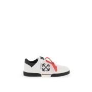 Pijl Geborduurde Canvas Leren Sneakers Off White , Multicolor , Heren