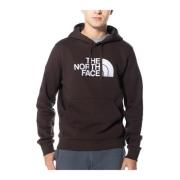 Hoodies The North Face , Brown , Heren