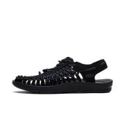 Flat Sandals Keen , Black , Heren