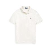 Polo Shirt Klassieke Stijl Ralph Lauren , Beige , Heren