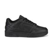Leren Slipstream Zwarte Heren Sneakers Puma , Black , Heren