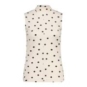 Sleeveless Tops PS By Paul Smith , Beige , Dames