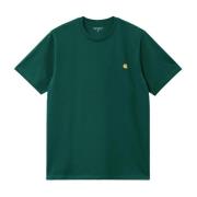 Kliek Logo T-shirt Carhartt Wip , Green , Heren