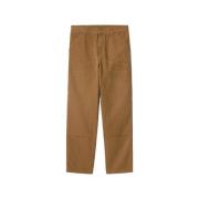 Dubbele Knie Broek voor Moderne Mannen Carhartt Wip , Brown , Heren