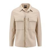 Light Jackets Ermenegildo Zegna , Beige , Heren