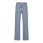 Wide Trousers Raffaello Rossi , Blue , Dames