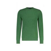 Round-neck Knitwear Fedeli , Green , Heren
