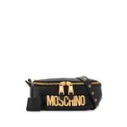 Belt Bags Moschino , Black , Dames