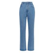 Vintage Denim Broek Regular Fit MVP wardrobe , Blue , Dames