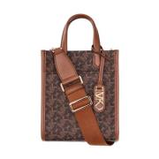 Bruine Casual Tote Tas Michael Kors , Brown , Dames