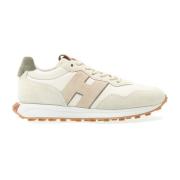 Bianco Sneakers Ss24 Italiaans Leer Hogan , Multicolor , Heren