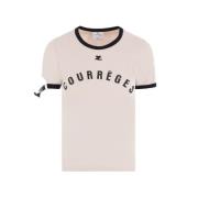 T-Shirts Courrèges , Pink , Dames