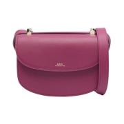 Geneve Mini Leren Tas A.p.c. , Purple , Dames