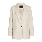 Cindysusbbfrida Blazer Bruuns Bazaar , Beige , Dames