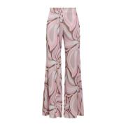 Wide Trousers Maliparmi , Pink , Dames