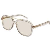 Sunglasses Saint Laurent , Beige , Dames