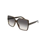 Zonnebril Saint Laurent , Brown , Dames